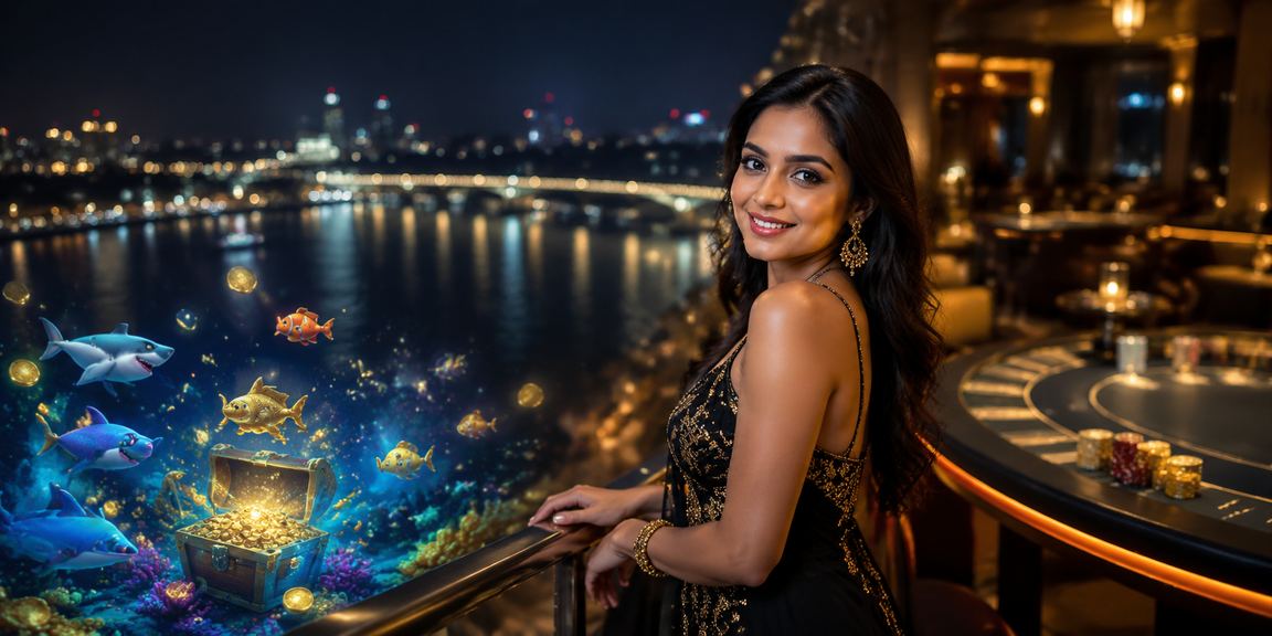 Teen Patti player enjoying card game at Ahmedabad Riverfront in India